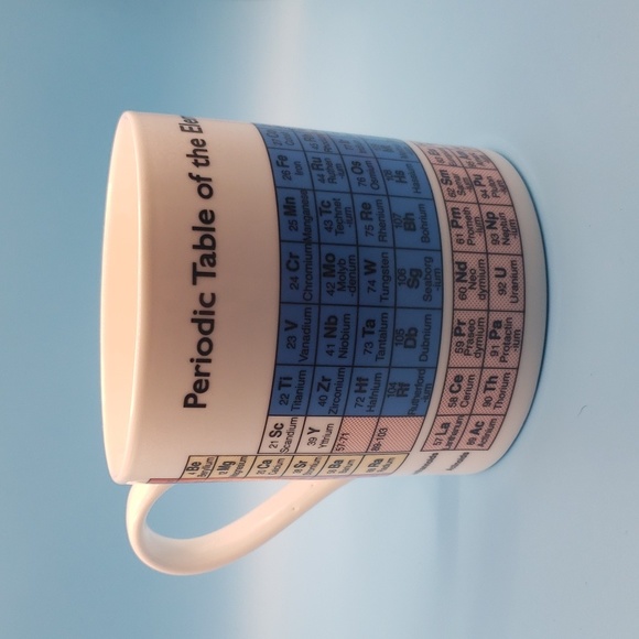 Vintage McLaggan Smith Scotland Mug -Periodic Table of the Elements 12 oz - Picture 2 of 10